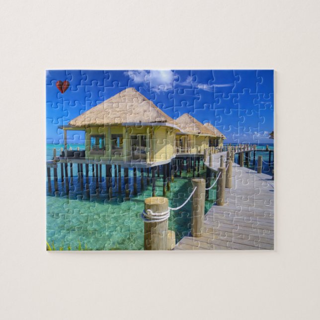 Puzzle Samoa Beach Scene (Horizontal)