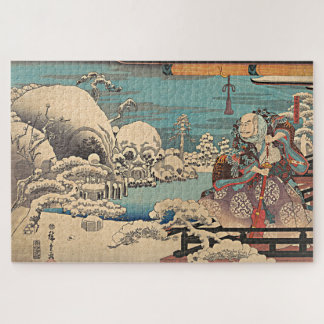 Puzzle Samurai combat la mort