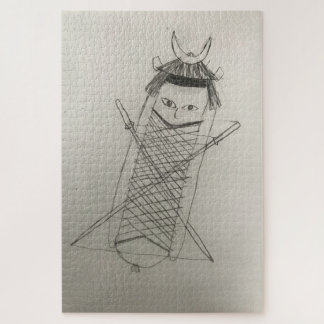 Puzzle Samurai ninja hotdog