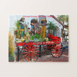 Puzzle San Diego Californie. Vœux de Noël