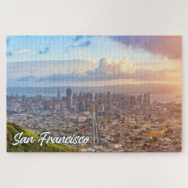 Puzzle San Francisco, Californie, USA (Horizontal)