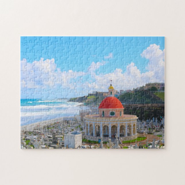 Puzzle San Juan Porto Rico. (Horizontal)