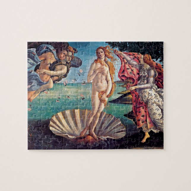 Puzzle Sandro Botticelli - Naissance de Vénus - Beaux-Art (Horizontal)