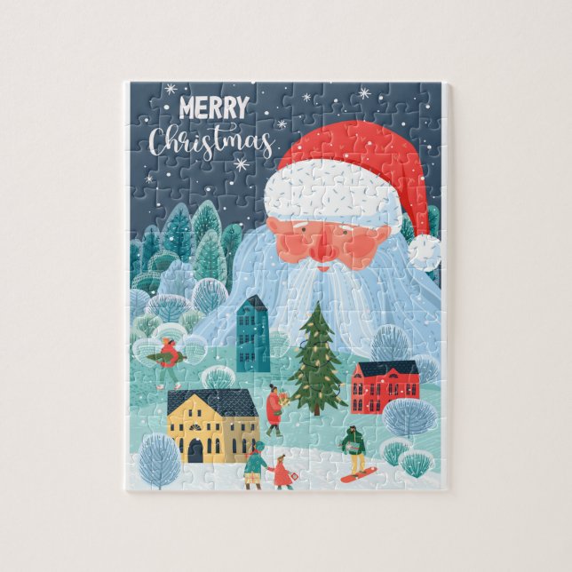 Puzzle Santa Claus (Vertical)