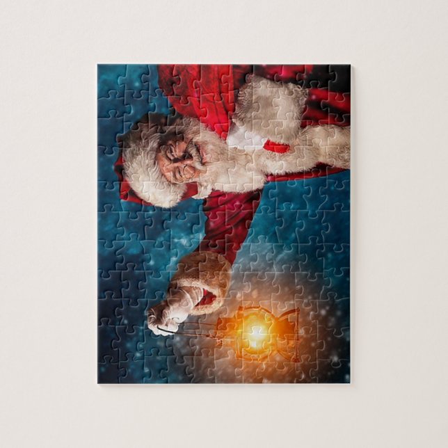 Puzzle Santa Claus (Vertical)