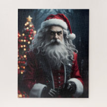 Santa Claus sombre gothique Noël alternatif