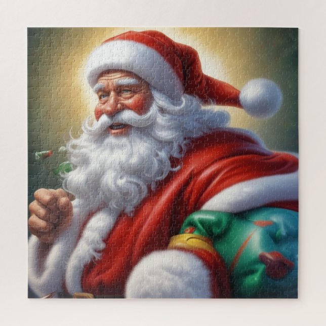 Puzzle Santa Clause Joyeux Noël Bonne année (Vertical)