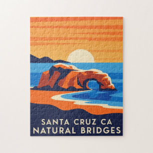 Puzzle Santa Cruz Californie Ponts Naturels