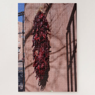 Puzzle Santa Fe Nouveau-Mexique Chili Ristras Paysage