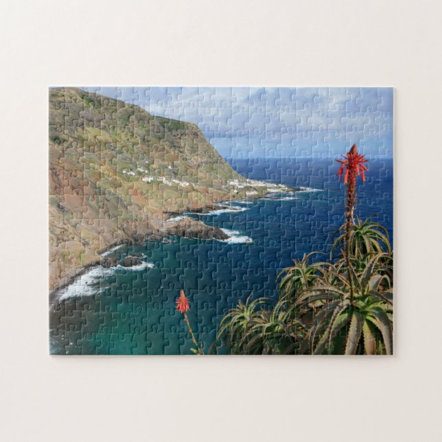 Puzzle Santa Maria Açores côtiers (Horizontal)