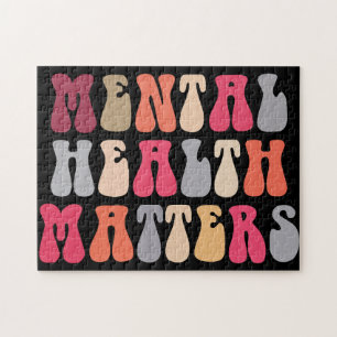 Puzzle Santé Mentale Femme Thérapeute Autisme