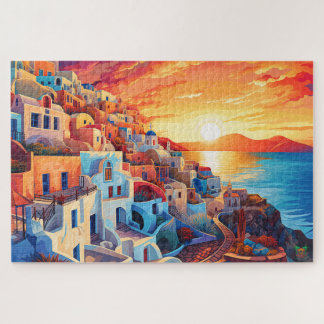 Puzzle 🌅 Santorin Sunset