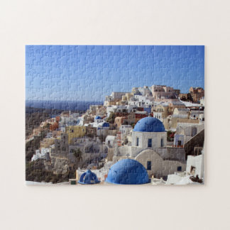 Puzzle Santorini au soleil