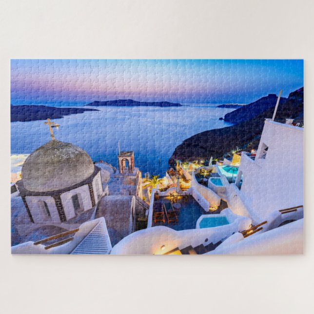 Puzzle Santorini Oia Greece (Horizontal)