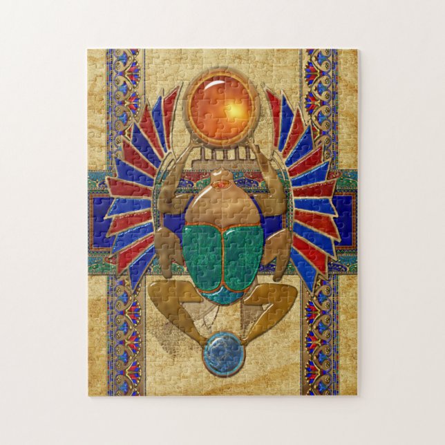Puzzle Sarcophage 3D égyptien (Vertical)