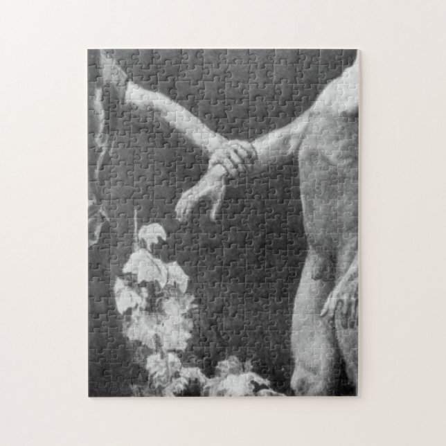 Puzzle Sascha Schneider - Hypnose Vintage Allemand Occult (Vertical)