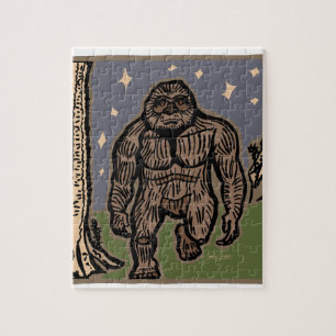Puzzle Sasquatch de flânerie