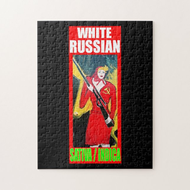 PUZZLE SATIVA INDICA RUSSE BLANCHE (Vertical)