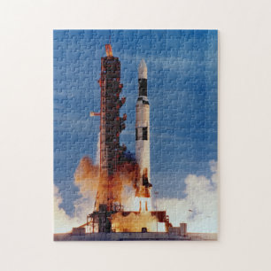 Puzzle Saturn V lançant la station spatiale du Skylab