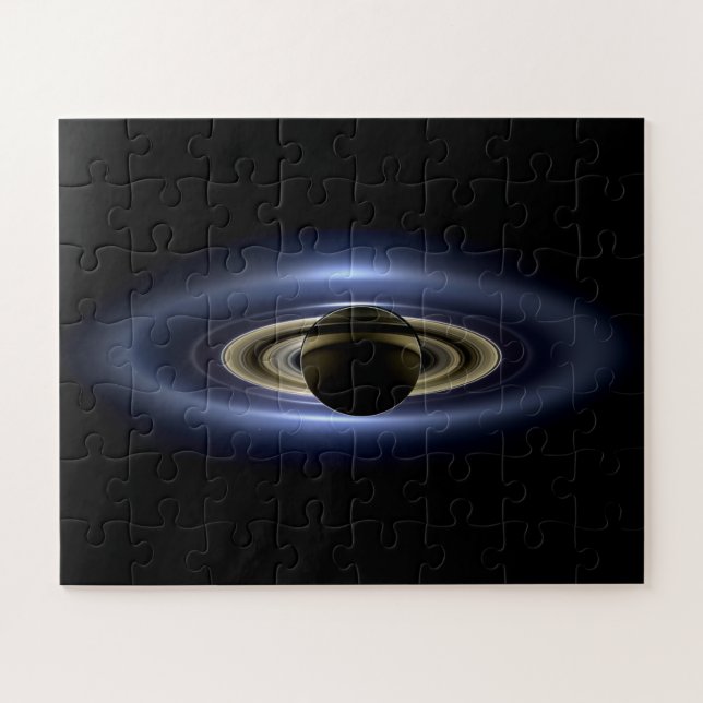 Puzzle Saturne Éclipse le soleil de Cassini Orbiter   (Horizontal)