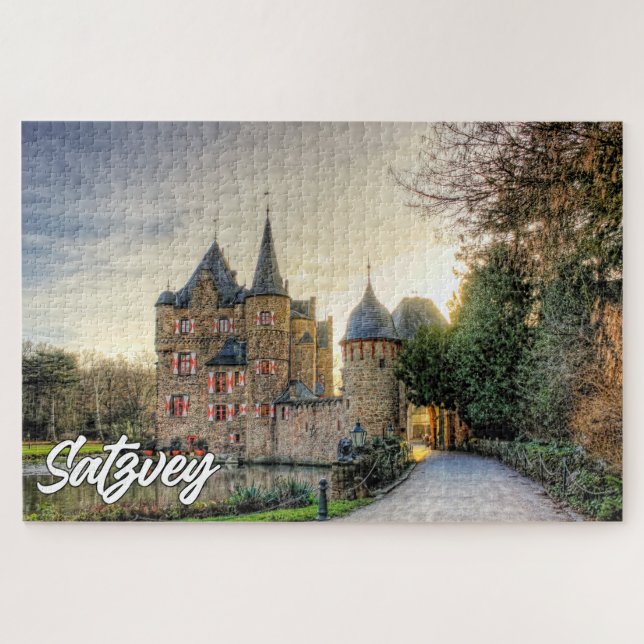 Puzzle Satzvey Castle, Germany (Horizontal)