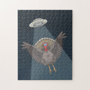 Puzzle Sauvé par les extraterrestres à Thanksgiving