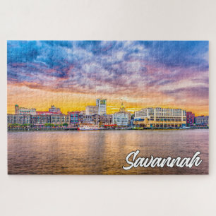 Puzzle Savannah, Géorgie, États-Unis