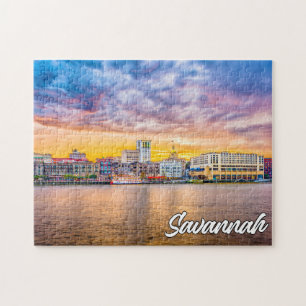 Puzzle Savannah, Géorgie, États-Unis