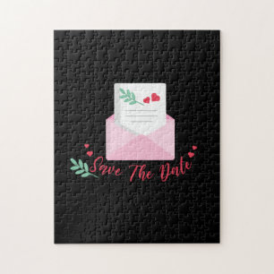 Puzzle "Save the date" pour mariage