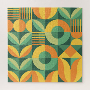 Puzzle Scandinavie Géométrique Vintage