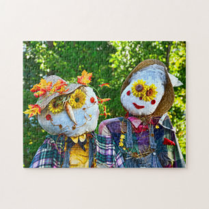 Puzzle Scarecrow Mahon Bay Festival Nouvelle-Écosse.