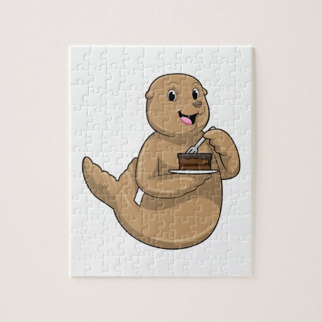 Puzzle Sceau avec gâteau (Vertical)