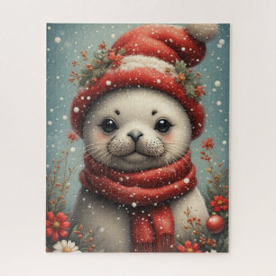 Puzzle Sceau de la saison hivernale