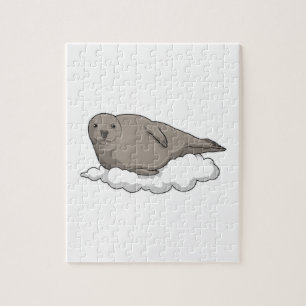 Puzzle Sceau sur nuages