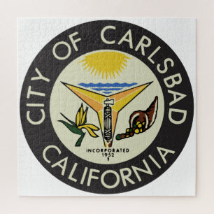 Puzzle Sceau urbain de Carlsbad (Californie)