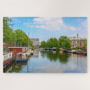 Puzzle Scène à Amsterdam, Pays-Bas