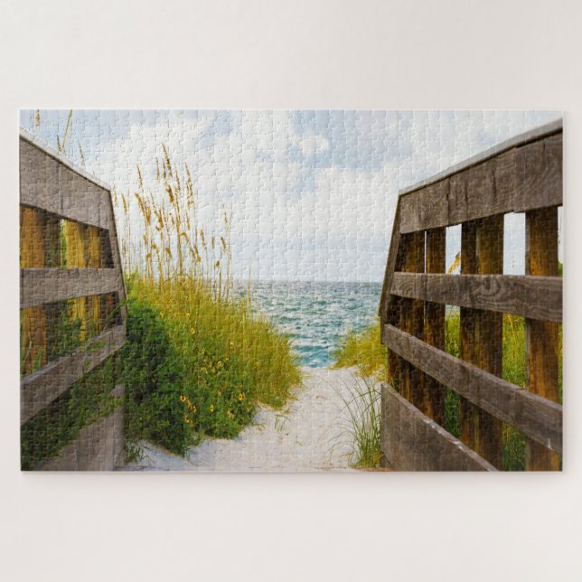 Puzzle Scène de la plage de Floride (Horizontal)