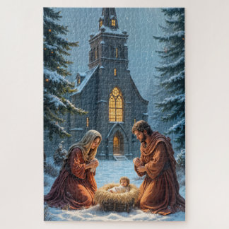 Puzzle Scène de Nativité Noël