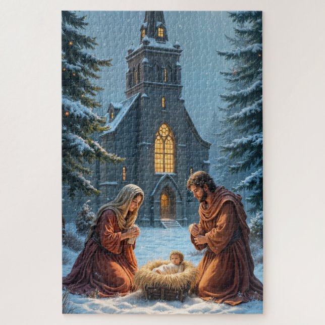 Puzzle Scène de Nativité Noël (Vertical)