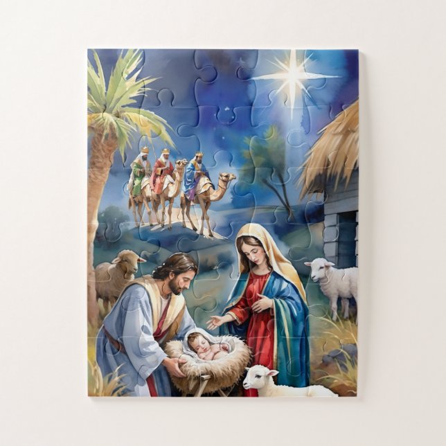 Puzzle Scène de Nativity (Vertical)