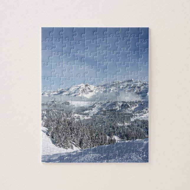 Puzzle Scène de neige (Vertical)