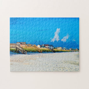 Puzzle Scène de plage en Caroline du Sud.