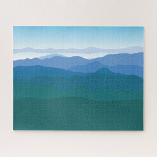 Puzzle Scène des montagnes