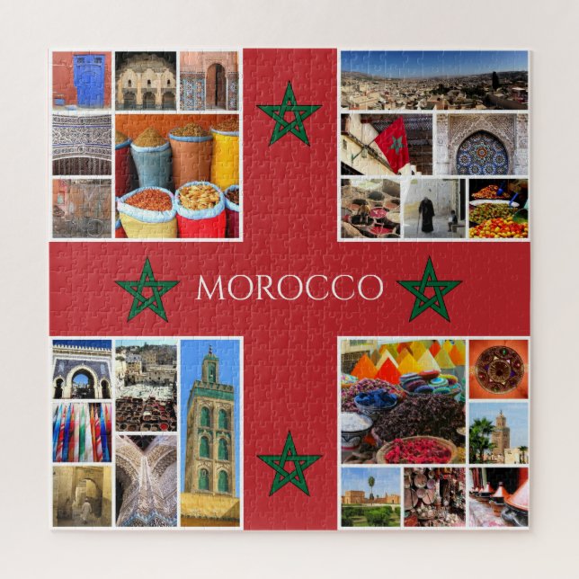 Puzzle scènes du maroc (Vertical)