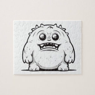 Puzzle Schéma de monstre Petit