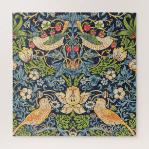 Puzzle Schéma floral William Morris Strawberry Thief