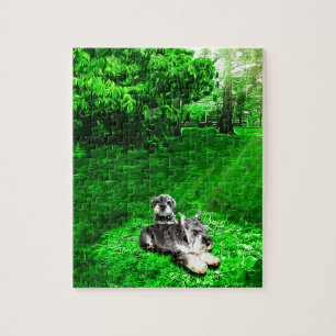 Puzzle Schnauzer miniature