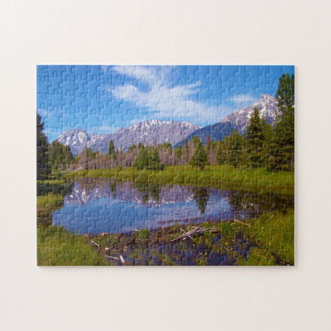 Puzzle Schwabacher Landing Wyoming. (Horizontal)