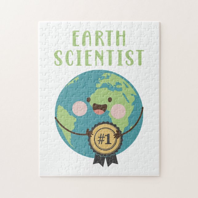 Puzzle Scientifique de la Terre (Vertical)