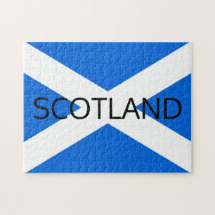 Puzzle Scottish Flag Scotland 11x14 252pc jpcn